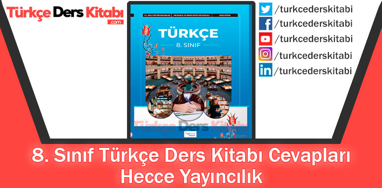 8. Sınıf Türkçe Ders Kitabı Cevapları HECCE Yayıncılık 2024