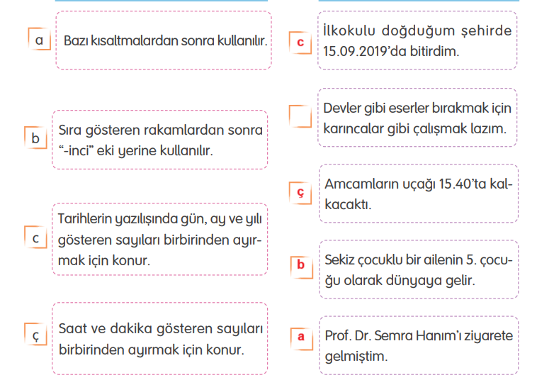 4. Sınıf Türkçe Ders Kitabı Cevapları Sayfa 28 TUNA Yayıncılık (Olamam Metni)3