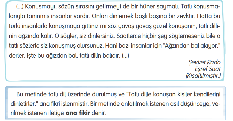 4. Sınıf Türkçe Ders Kitabı Cevapları Sayfa 44 TUNA Yayıncılık (Mikrobu İlk Keşfeden Alim Akşemsettin Metni)