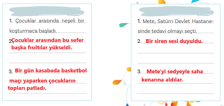 5. Sınıf Türkçe Ders Kitabı Sayfa 32 Cevapları MEB Yayınları