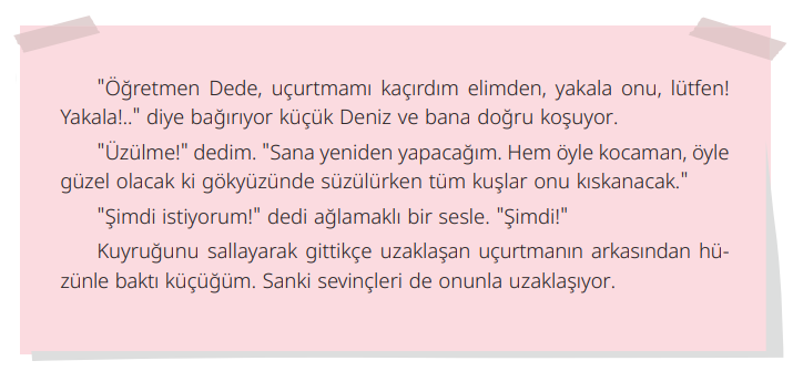 5. Sınıf Türkçe Ders Kitabı Sayfa 58 Cevapları MEB Yayınları