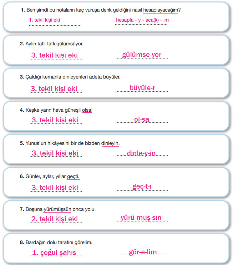 7. Sınıf Türkçe Ders Kitabı Sayfa 26 Cevapları Özgün Yayıncılık