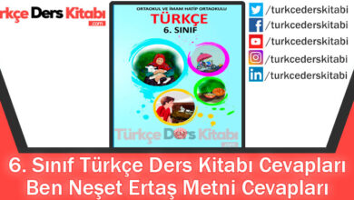 Ben Neşet Ertaş Metni Cevapları (6. Sınıf Türkçe MEB)