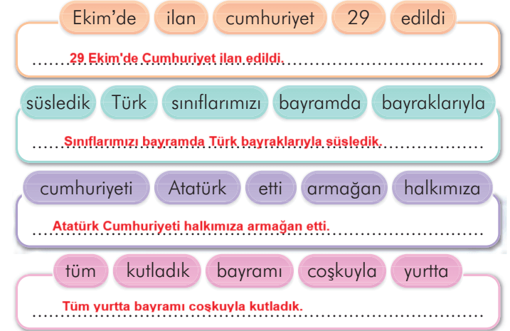 2. Sınıf Türkçe Ders Kitabı Sayfa 55 Cevapları İlke Yayıncılık