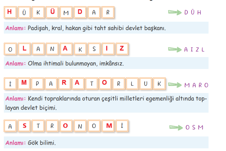 4. Sınıf Türkçe Ders Kitabı Cevapları Sayfa 71 TUNA Yayıncılık (Uluğ Bey Metni)