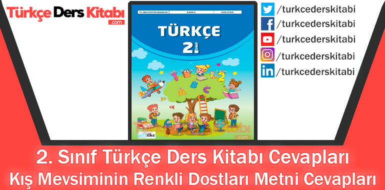 Kış Mevsiminin Renkli Dostları Metni Cevapları (2. Sınıf Türkçe İlke)