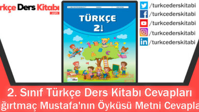 Sığırtmaç Mustafa'nın Öyküsü Metni Cevapları (2. Sınıf Türkçe İlke)